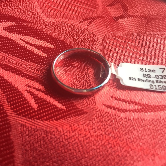 🎓Sterling silver band - Picture 3 of 8